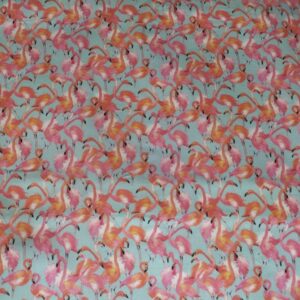 Tecido 100% algodão | Flamingos Ref 156