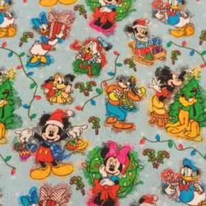 Tecido 100% algodão | Minnie & Mickey Ref 193