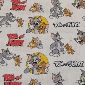 Tecido 100% algodão | Tom & Jerry Ref 196
